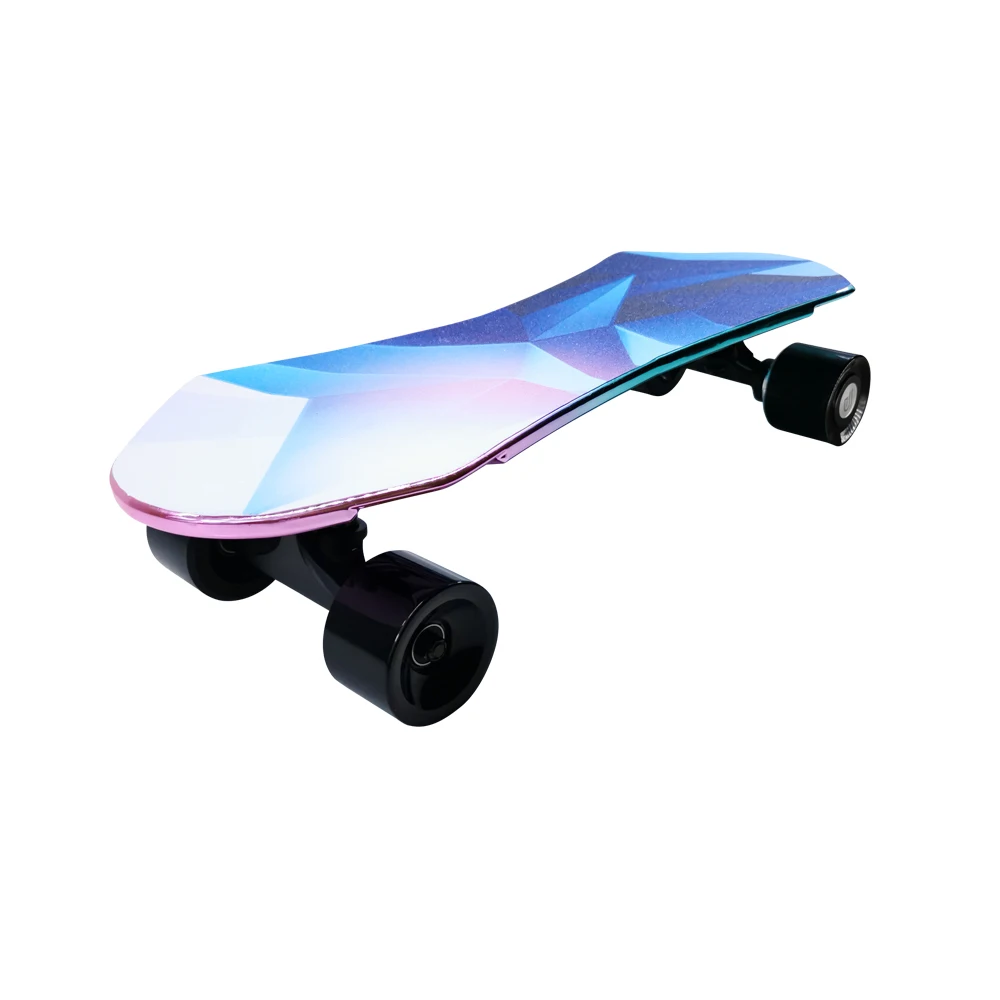 Newly Durable H2J Plus Hub Motor 350w Electric Skateboard Drop Shipping Beginner Skateboards Children Skateboards