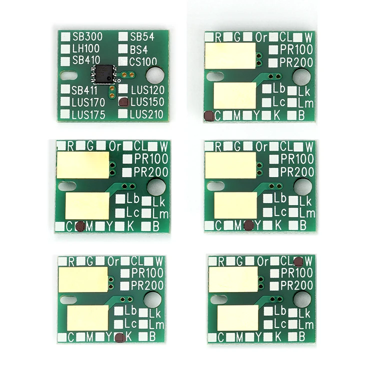 CY 8 Colour Resetter Reset Ink Chip For Mimaki SS21 Ink Cartridge JFX200 Series Printers