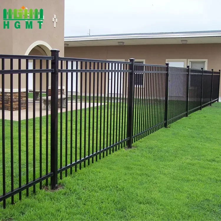 Garrison Wrought Iron Fence Tubular Gate Fence Design ideas