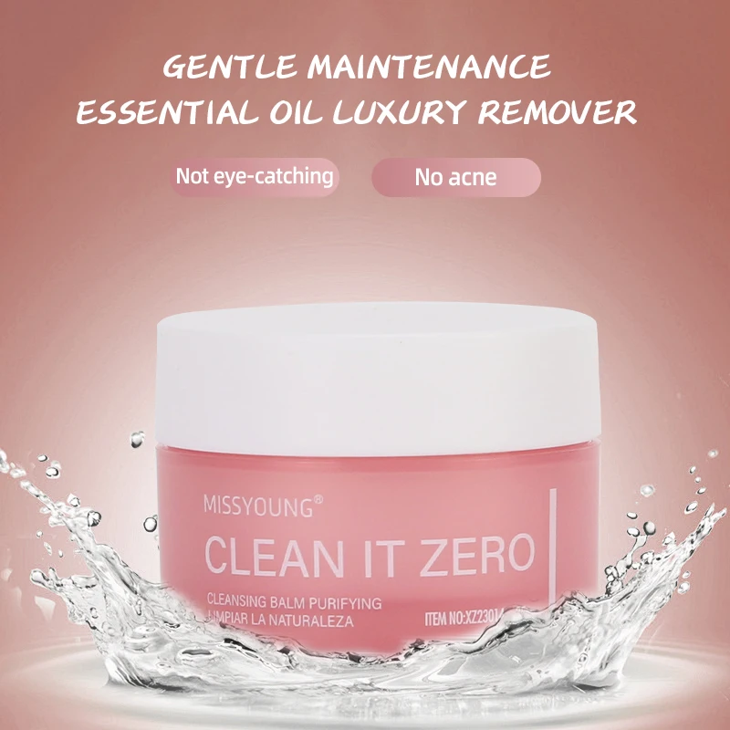 Pretty cream cleansing scrub gel cleansing face foam cream packaging for cream milk cleansing 100ml