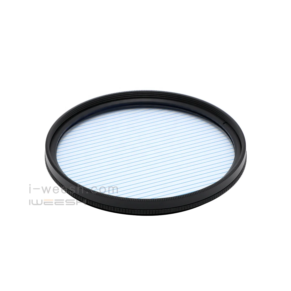 Синий с полосками из чёрно-фильтр свет и блики превращаются в эффект фильтр для DSLR cinematice видео объектив 52-82 мм