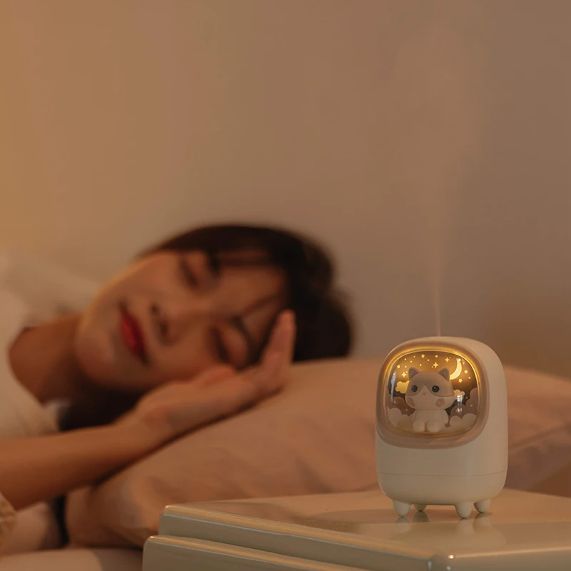 Portable rechargeable water bedroom mini humidifier usb