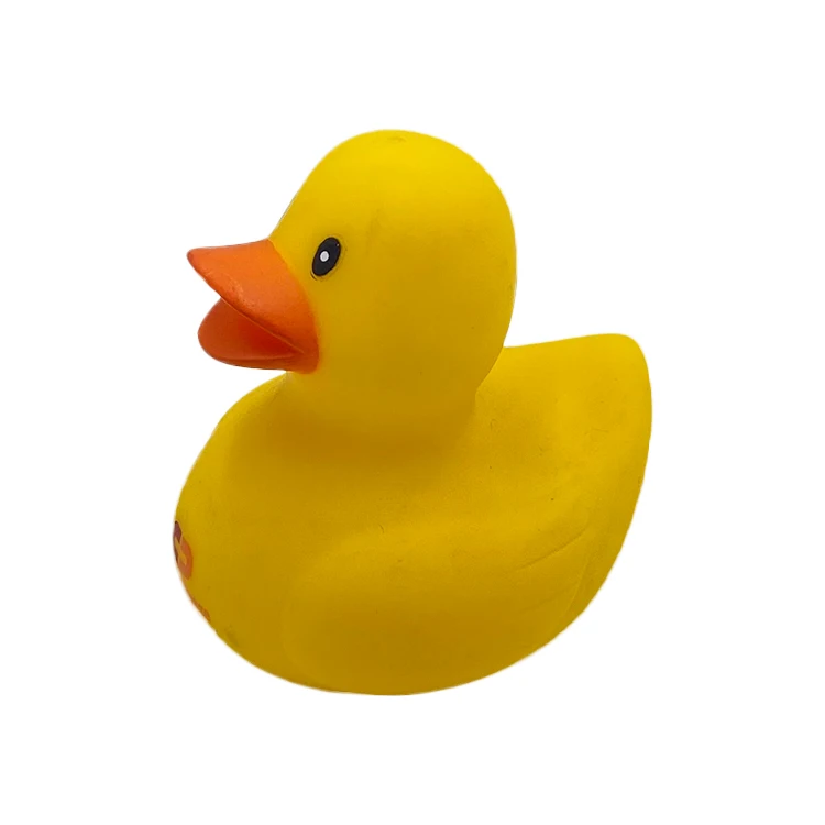 Non-toxic Material Color Duck 100% Natural Rubber Dog Toy, Christmas Custom Dog Tough Rubber Toys For Chewing