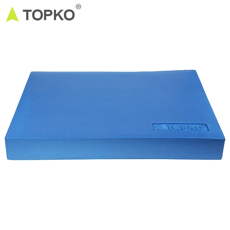 TOPKO wholesale custom printed core strength training TPE yoga balance pad