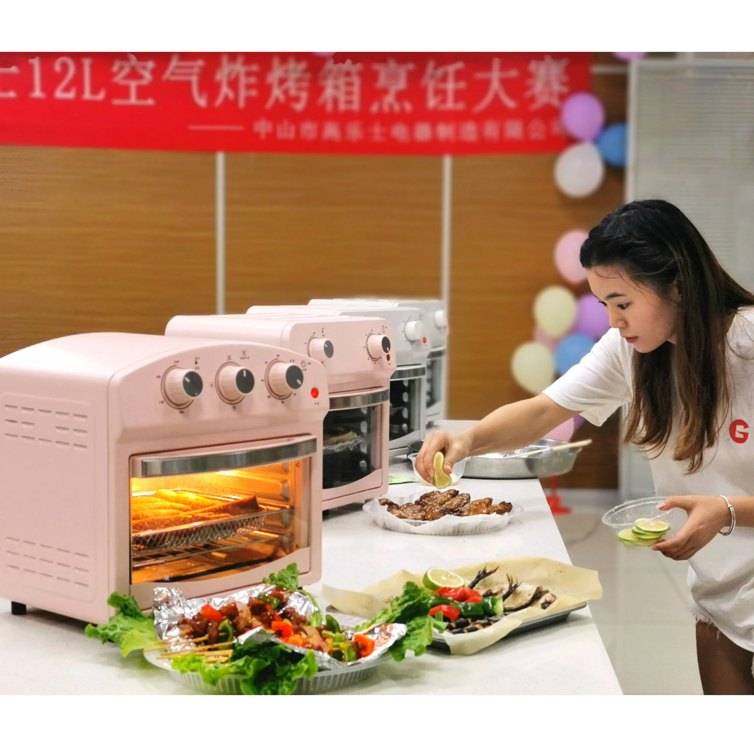 Stainless steel Air fryer toaster oven