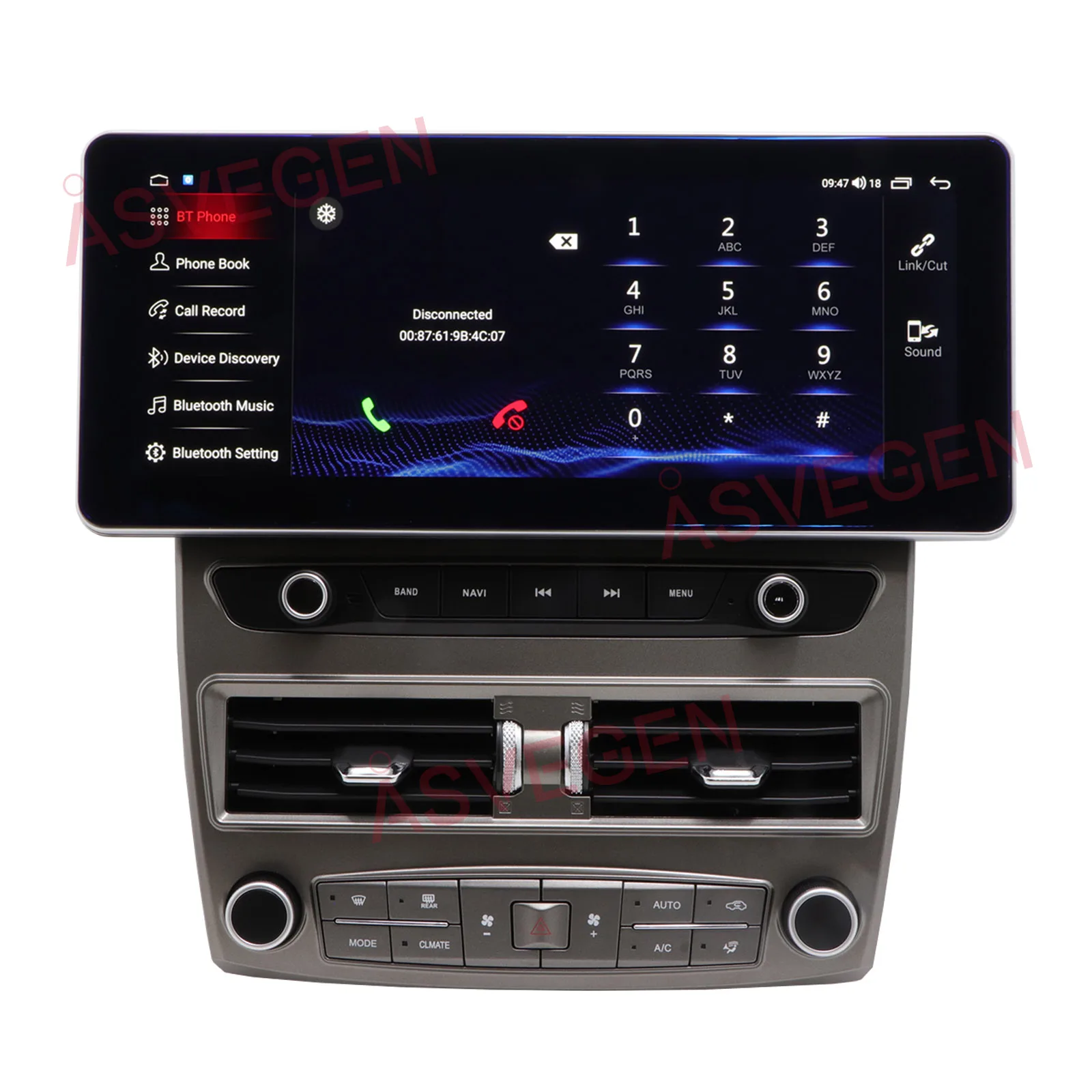 12 3 дюймов Qualcomm Android радио автомобильный Dvd GPS навигация для Lexus LS430 2004-2005 мультимедийный плеер Аудио Видео Carplay