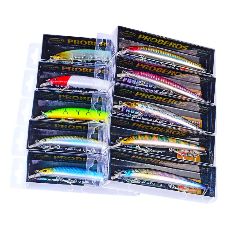 9g 115mm Wholesale Saltwater floating large plastic bait molds hard floating minnow fishing lures
