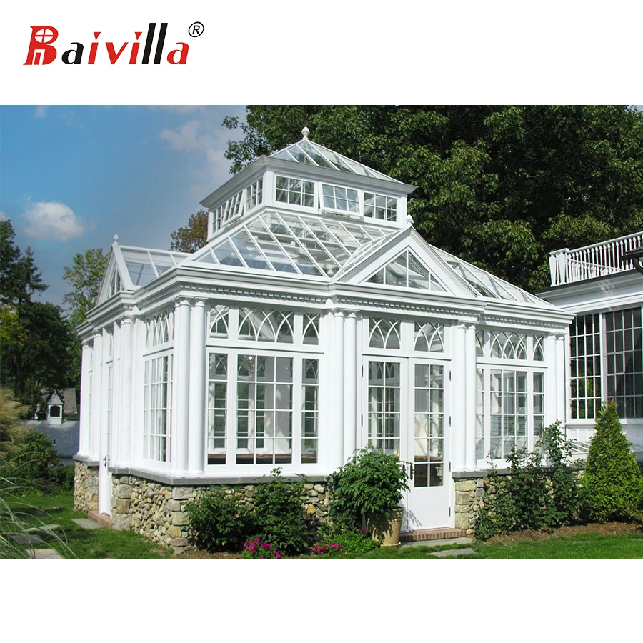 Новый дизайн изящный уличный всепогодный Энергосберегающий Солнечный зал теплоизоляция водонепроницаемое стекло зимний сад прозрачный дом