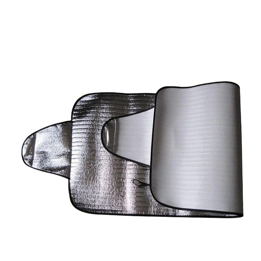 Portable Half Cover Sunshade Car Front Auto Windshield Snow Cover