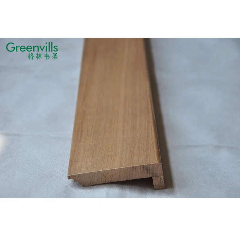 Top sale products stair nosing trim and solid oak real wood bullnose stair nosing