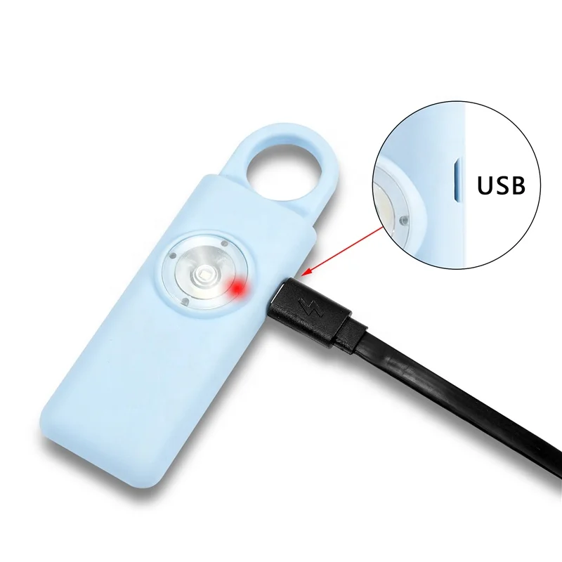 armas de defensa personal seguridad personal Alarmagrip 120db Personal Alarm Anti Staff Panic Rape Attack Alarm