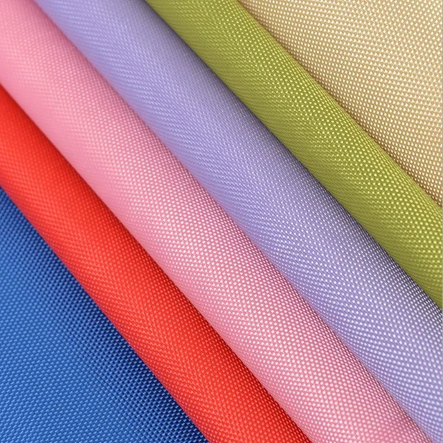 Factory Wholesale Polyester Oxford Fabric D600 Cloth Raw Material for Bag