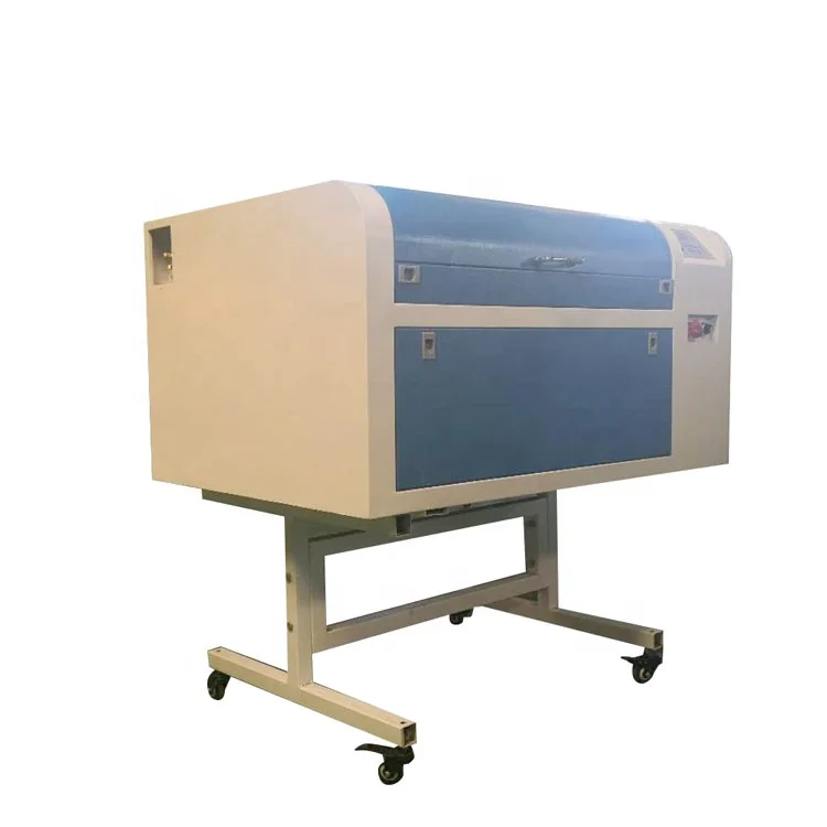 
New Design 80w carbon dioxide CO2 label laser head engraving cutting machine 4060 