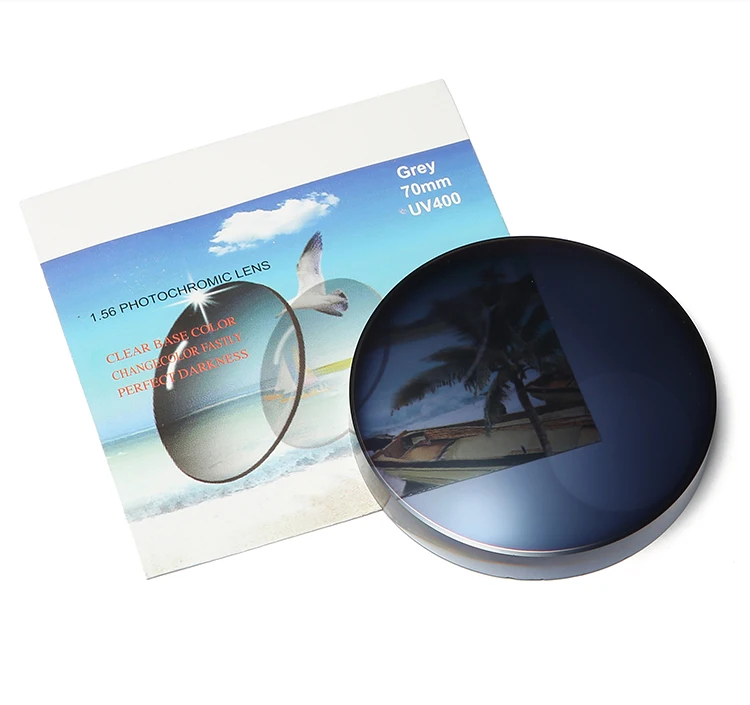 popular manufacture supply 1.56 Photochromic  round top  Ophthalmic Lenses wholesale