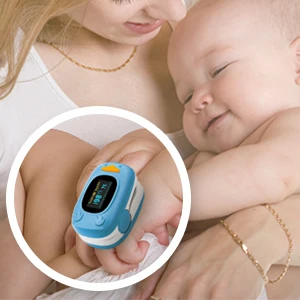 CE RoHS Approved Pulse Oxi Meter with Heartbeat for Kid