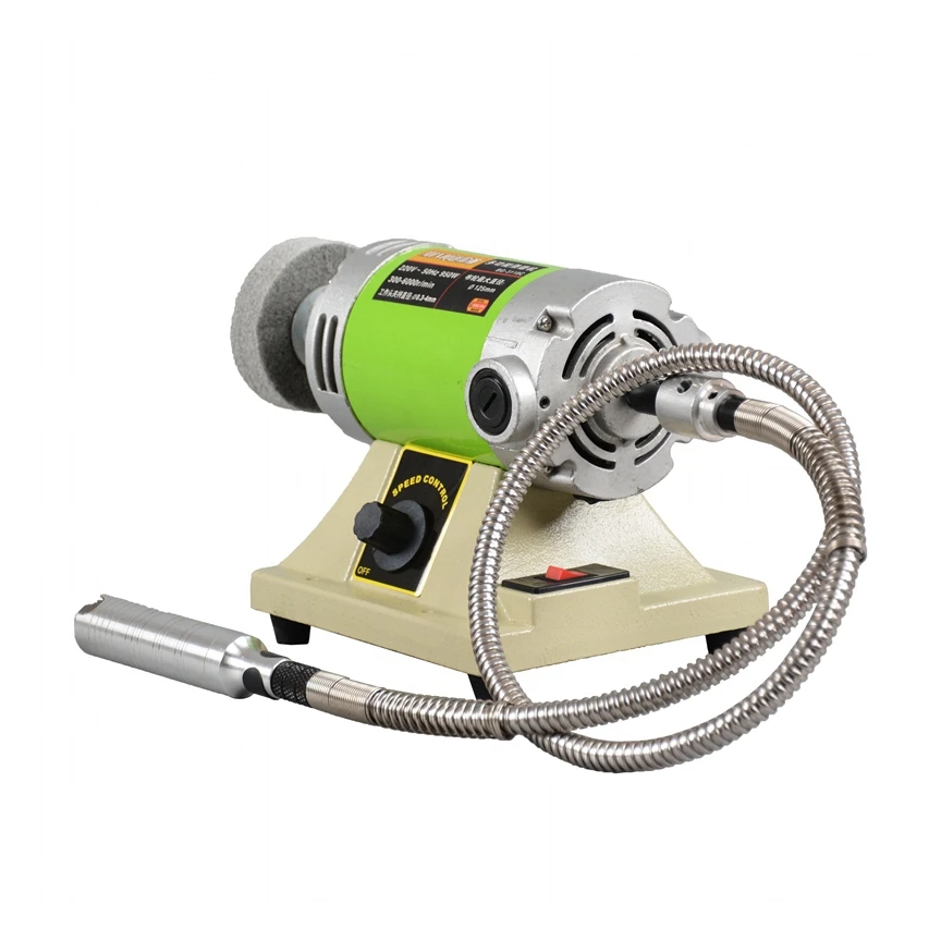 1300W big power 300 to 6000 speed adjustable with flex shaft bench grinder