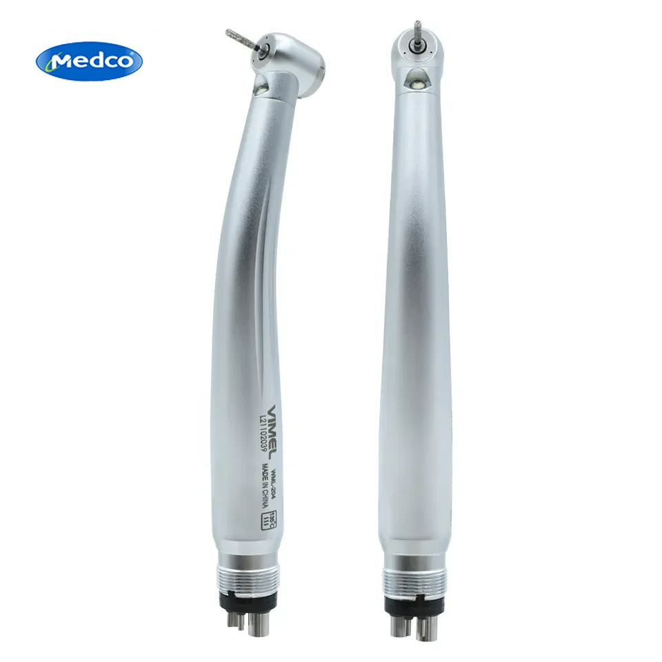 Self-powered Standard 4Holes SU Cartridge Rotor Air Turbine LED Dental High Speed Handpiece