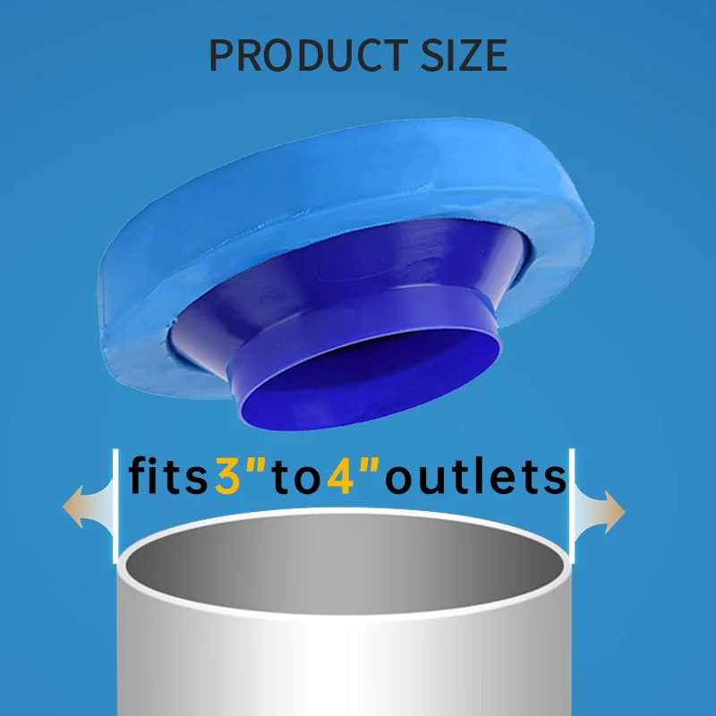 WC Toilet Rubber Gasket Seal Ring Toilet rubber seal  Blue Color, accept customize color