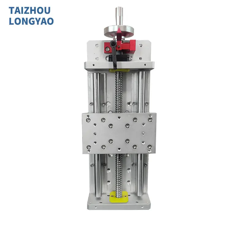 Custom made xy stage motorized Manual cross Linear Module LYKR100s stroke 300mm cnc dovetail slide linear guide rail