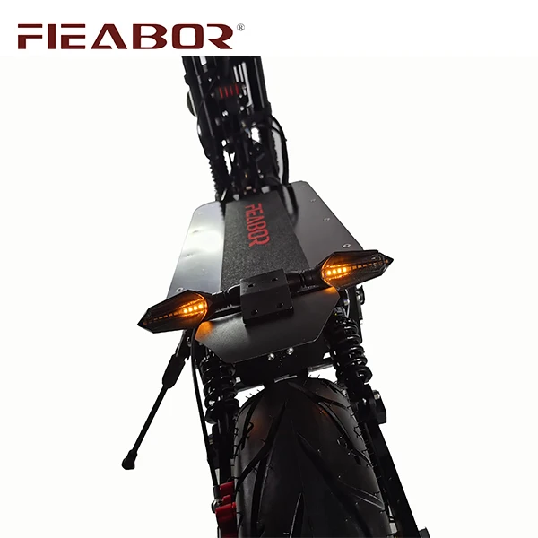 Fieabor Q13 New Design 13inch 60v 6000w Lithium Battery Power Fat Tire Big Powerful Electric Scooter