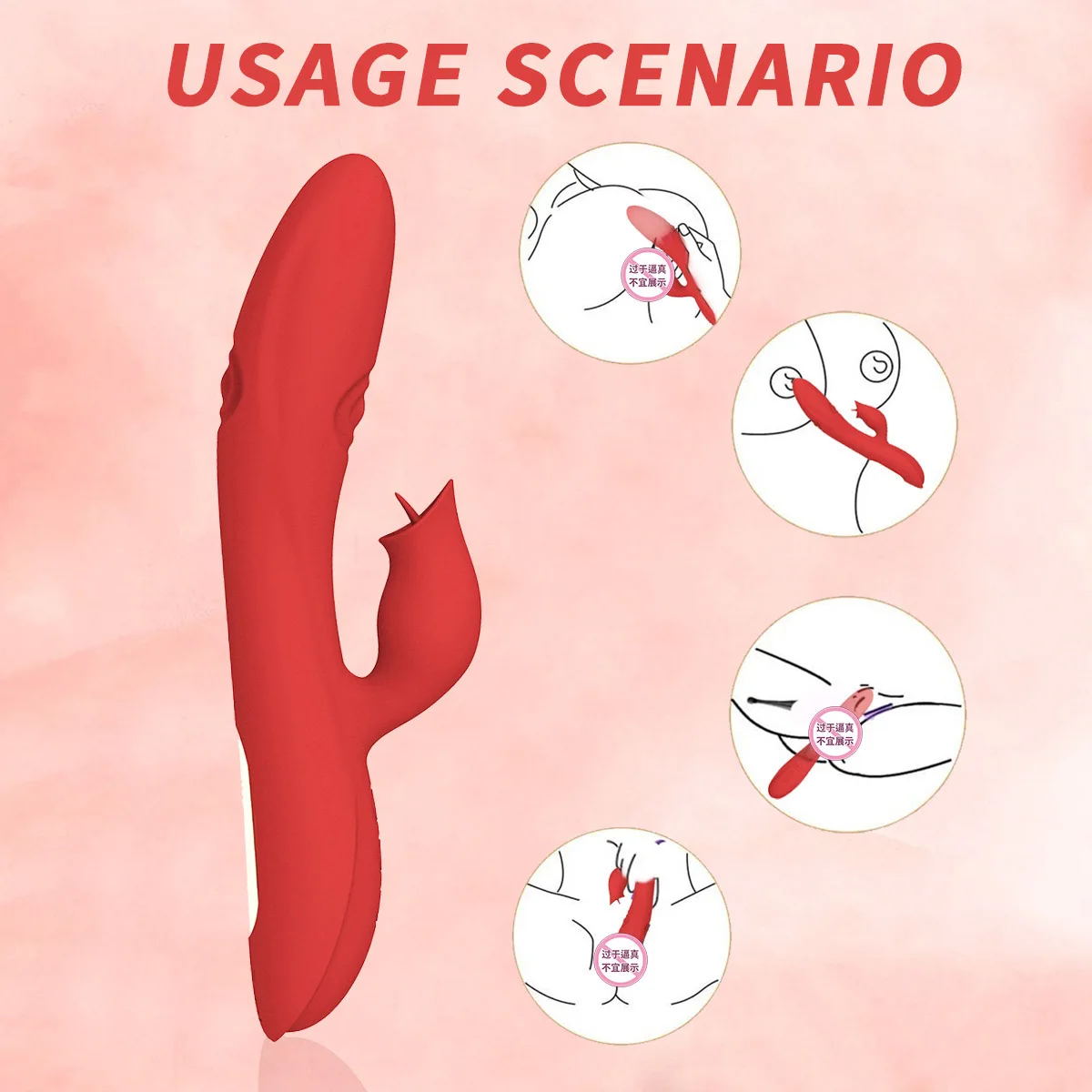 Double beat tongue licking sex rabbit vibrator pictures rabbit vibrators c-spot wear thrusting