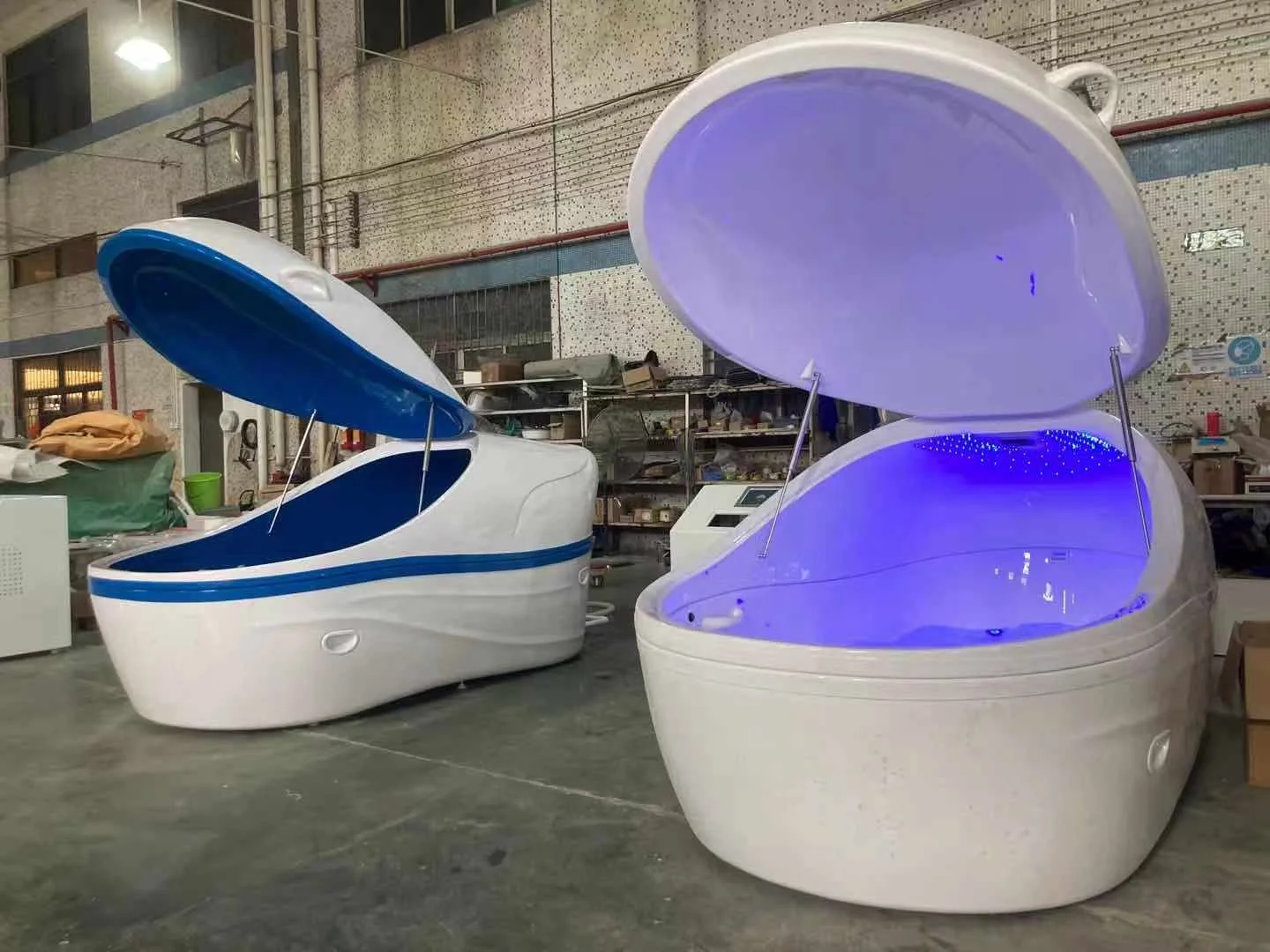 2022 tall big people floating therapy filter heat salt water pod spa sensory deprivation floatation therapy warm water tank