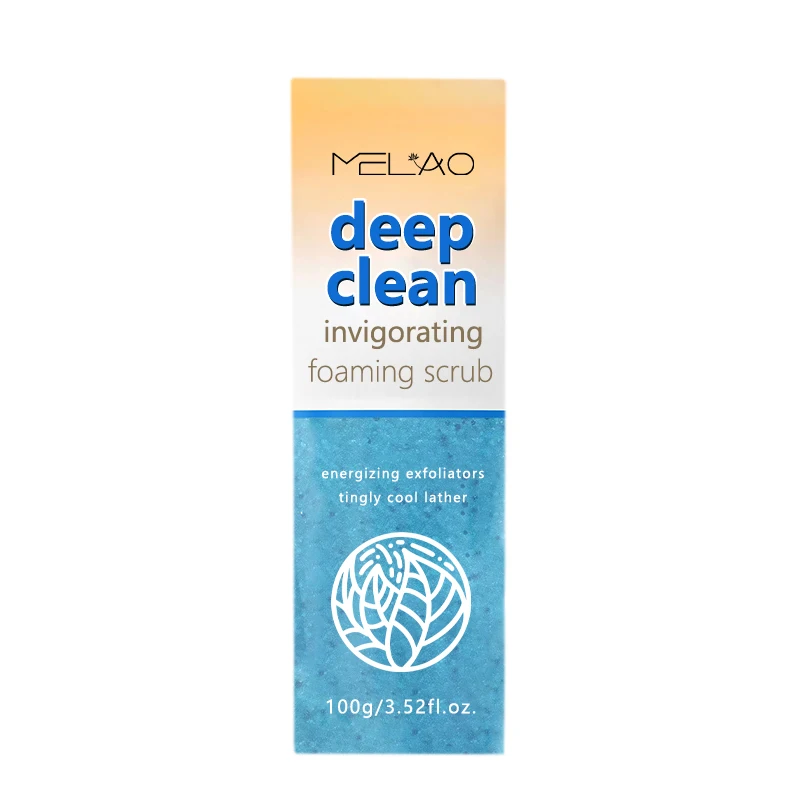 100% pure organic Body Exfoliating Peel Gel Facial Skincare Deep-Cleaning Daily Face Exfoliator Pore Minimizer Blackhead Remover
