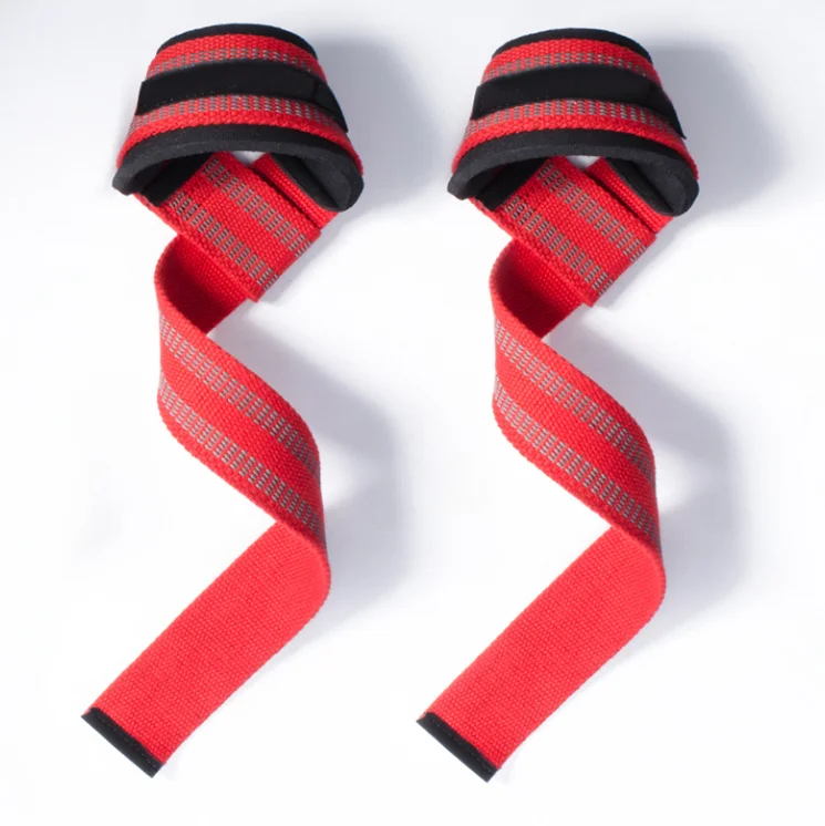 High Elasticity Gym Customized Wholesale Custom Weight Wrist Leather Lifting Wrist Strap