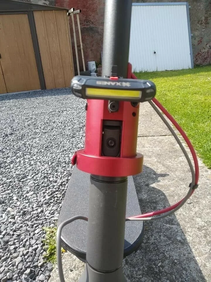 IAI Mechatronics Metal Folding Fixer Holder Pole Base for Xiaomi E Scooter Accessories  M365/ Pro