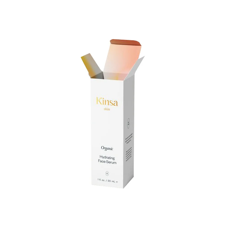 Cardboard Folding Skincare Cosmetics Perfume Cream Packaging Box Custom Full Color Skin Care Box Accept Printed Cheaper Paper