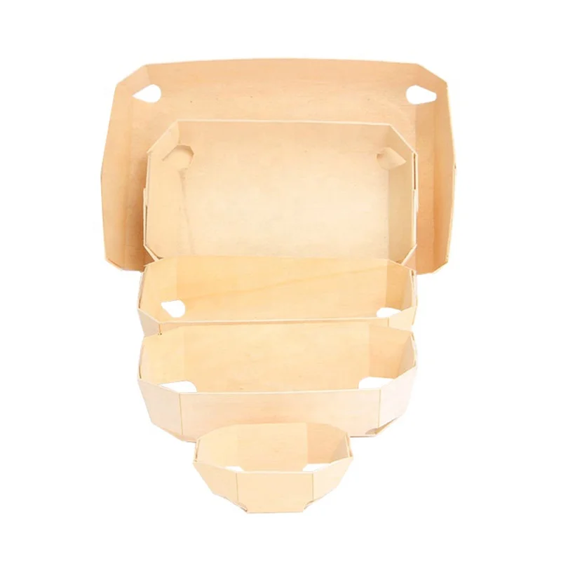 hot sale reusable poplar bark wood cake mold european cupcake bread baking mould