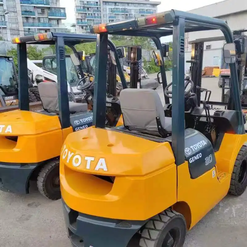 Toyota/Hangcha/Komatsu/Heli/Tcm 3 Ton 5 Ton Diesel Mini Warehouse Forklift Isuze Parts Fork Lift