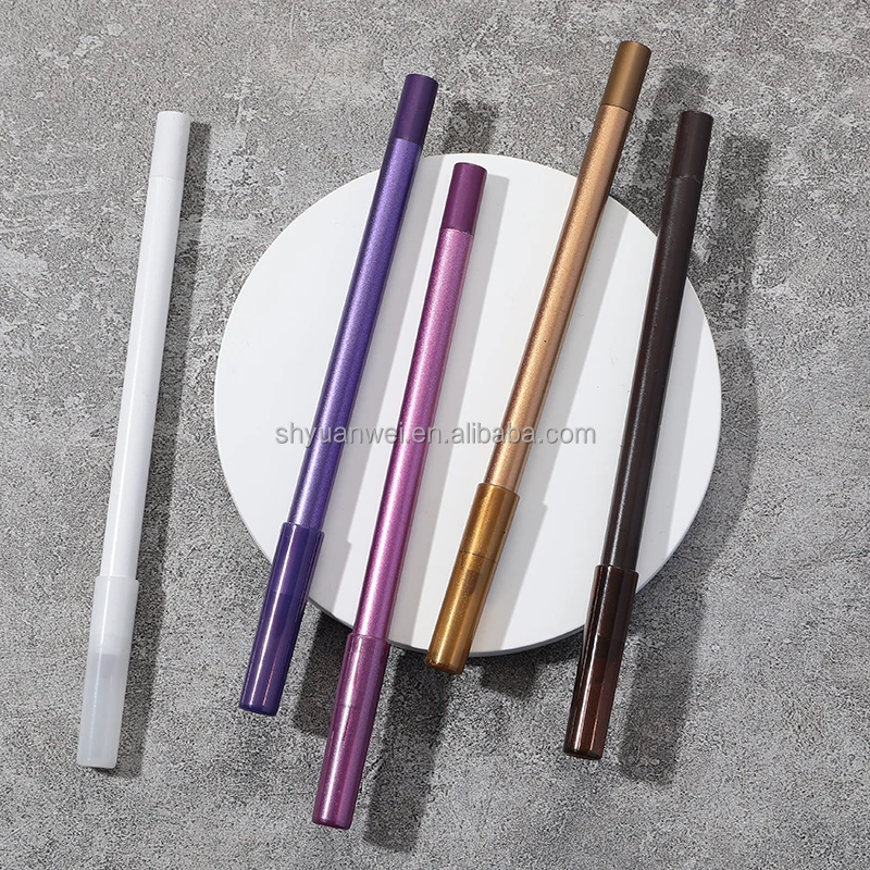 F51  Wholesale custom vegan cruelty free lip liners custom private label creamy brown lip liner