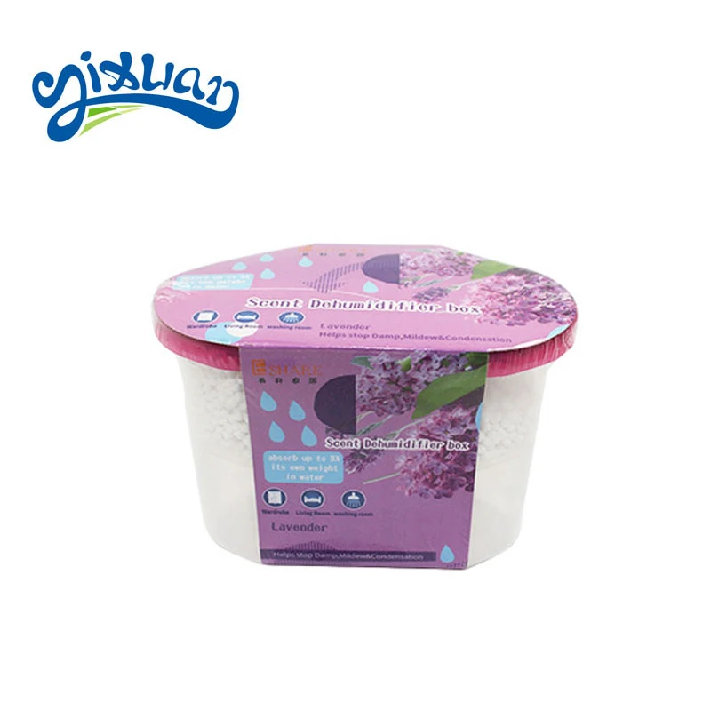 2024 high efficient scented box humidity remover box moisture absorbing granules container moisture absorber box