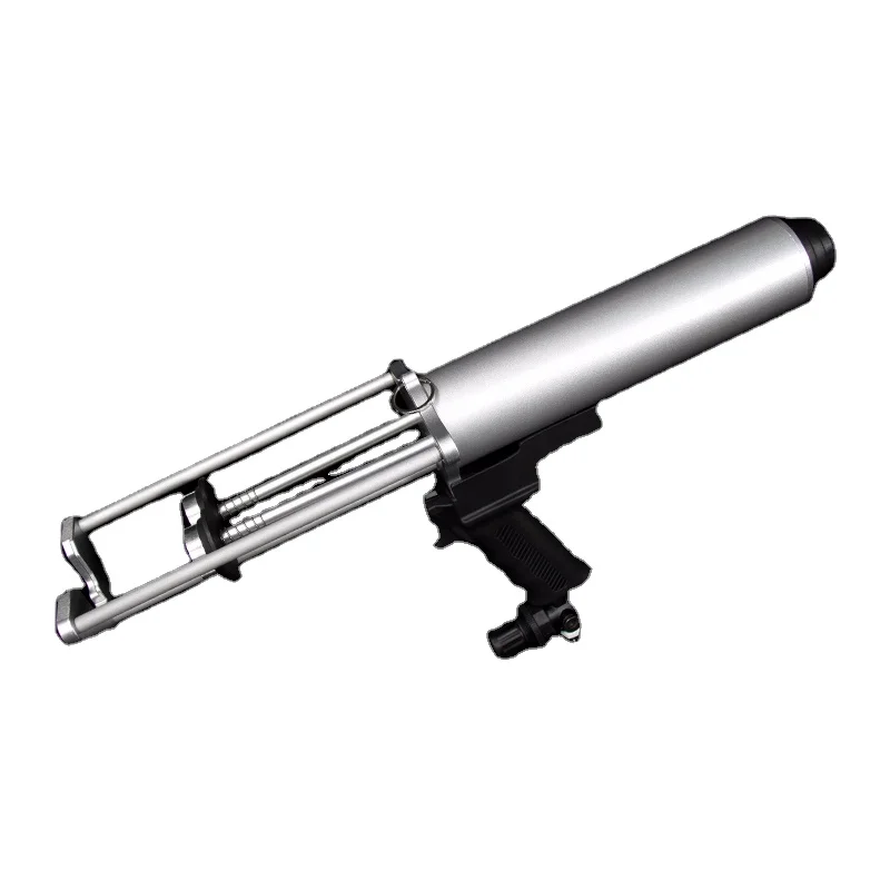 CGA750ml 4:1 High Quality Two-component Pneumatic Caulking Gun Air Spray Gun with Aluminum Cylinder 750 ml