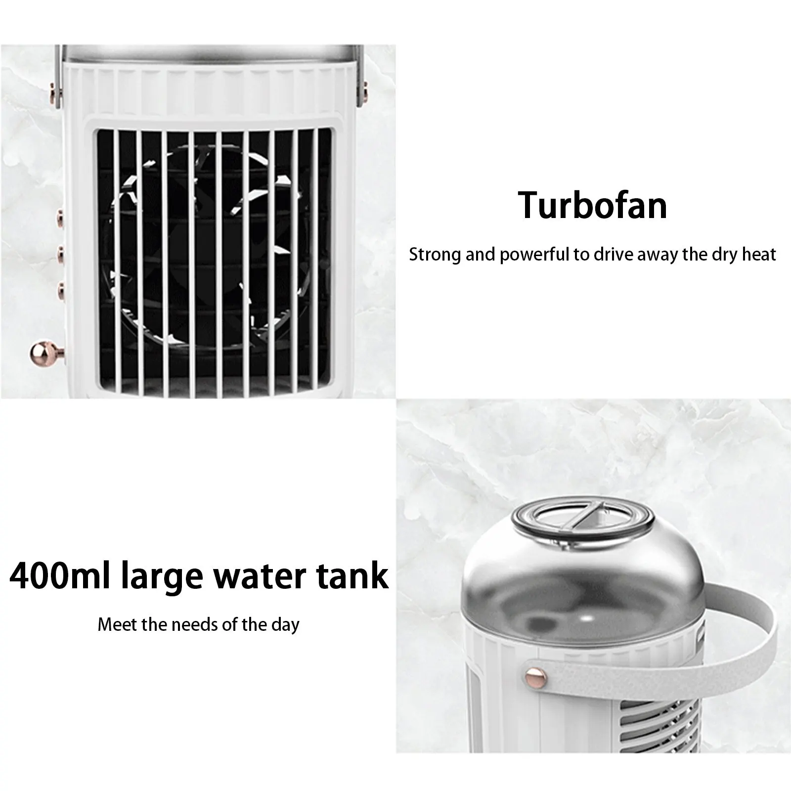 18 Degrees Water Mini Humidifier Purifier Cooling Fans Room Rechargeable Air Conditioners Mini Air Cooler Fan .jpeg