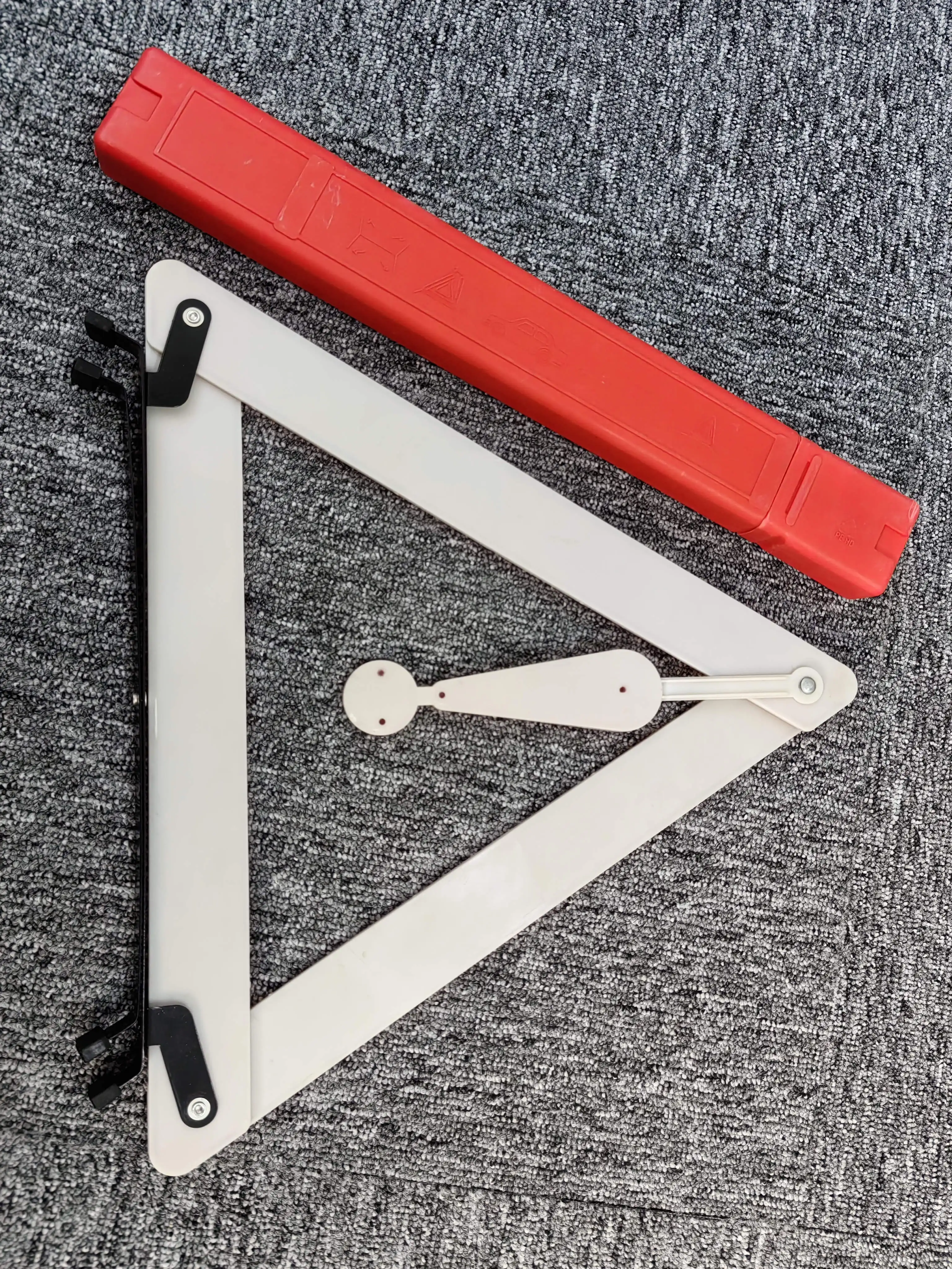 Traffic safety reflector car emergency tools warning triangle foldable hot sale warning triangle traffic sign