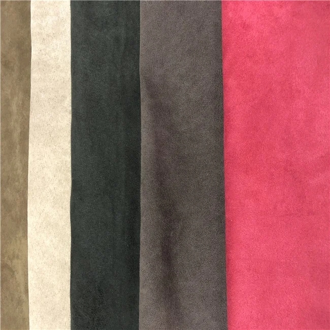 Eco-friendly T Shirt Rolls Sports Suede Clothing RPET Faux Suede Polyester Recycled Fabric