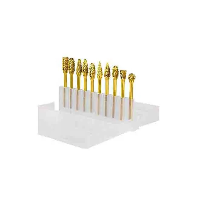 Hot Sale cost-effective High Quality  10pcs 3x6mm 6x6mm dental bur Rotary carbide burr Tungsten Set