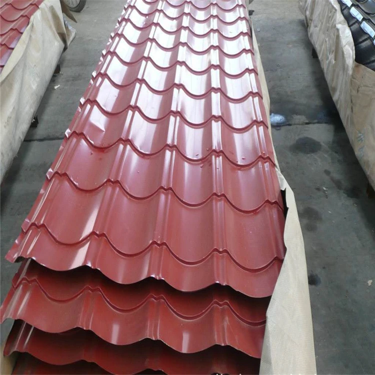 Quality assurance galvanized color coated corrugated roofing sheets New 0.13-1.0mm Prepainted Steel Corrugated Roofing Sheet