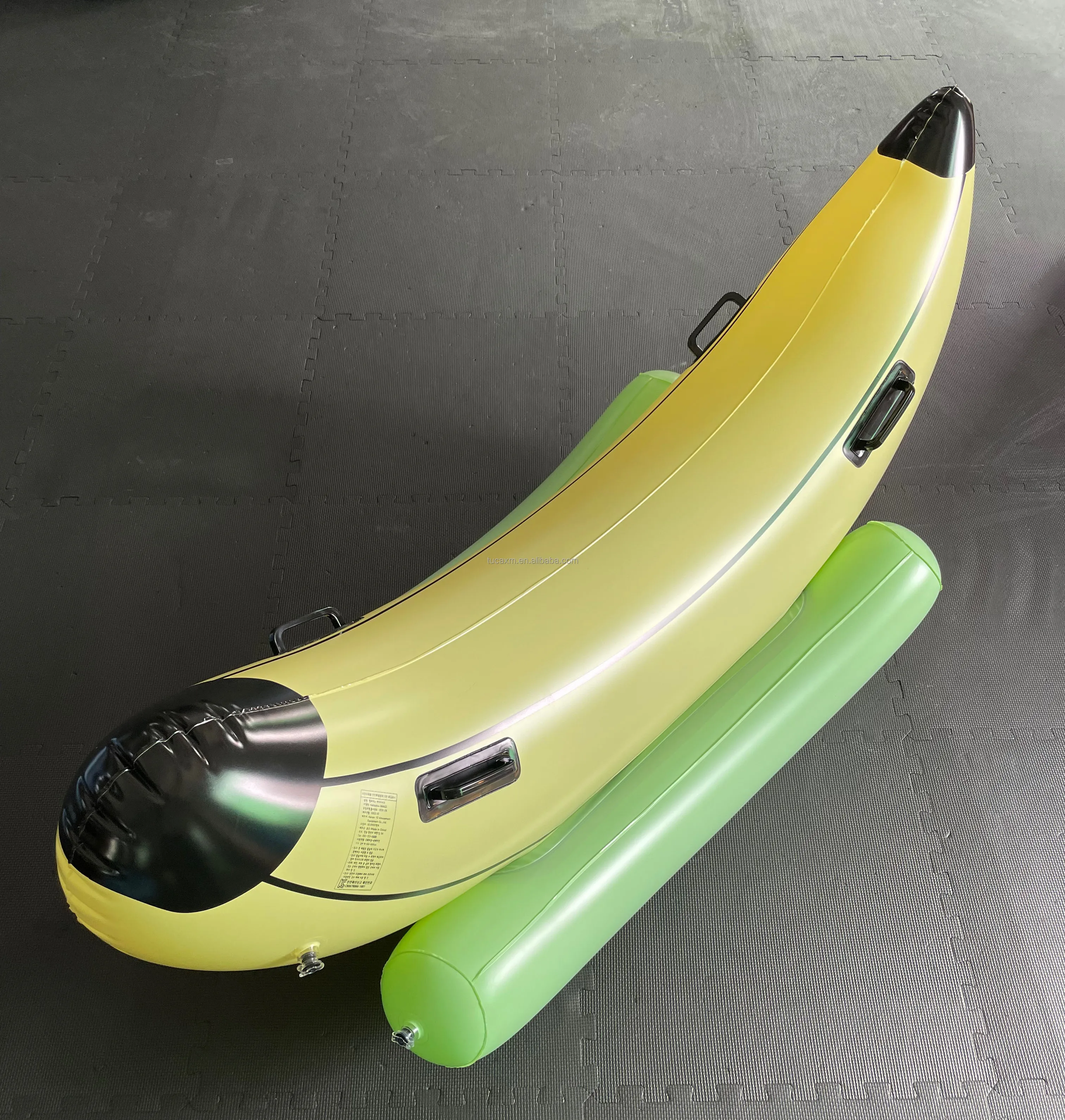 Swimming Pool Supply Inflatable Banana Boat Pool Float Raft for kids and adults