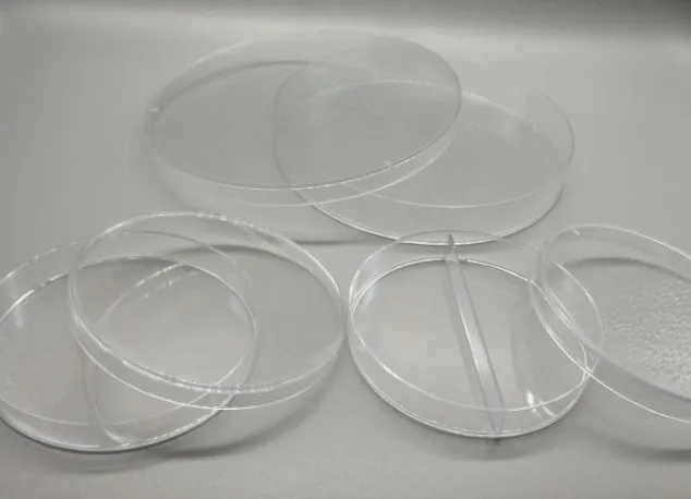 Chinese Manufacturer Disposable Polystyrene Plastic Sterile Petri Dish Container Medical Production Sterile Plastic Petri Dish