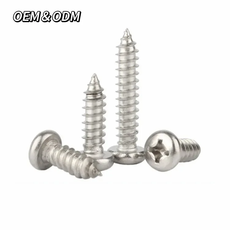 Zinc Plated Countersunk Head Screw Din7505 Cross Wood Self-Tapping Screws Chipboard Screw