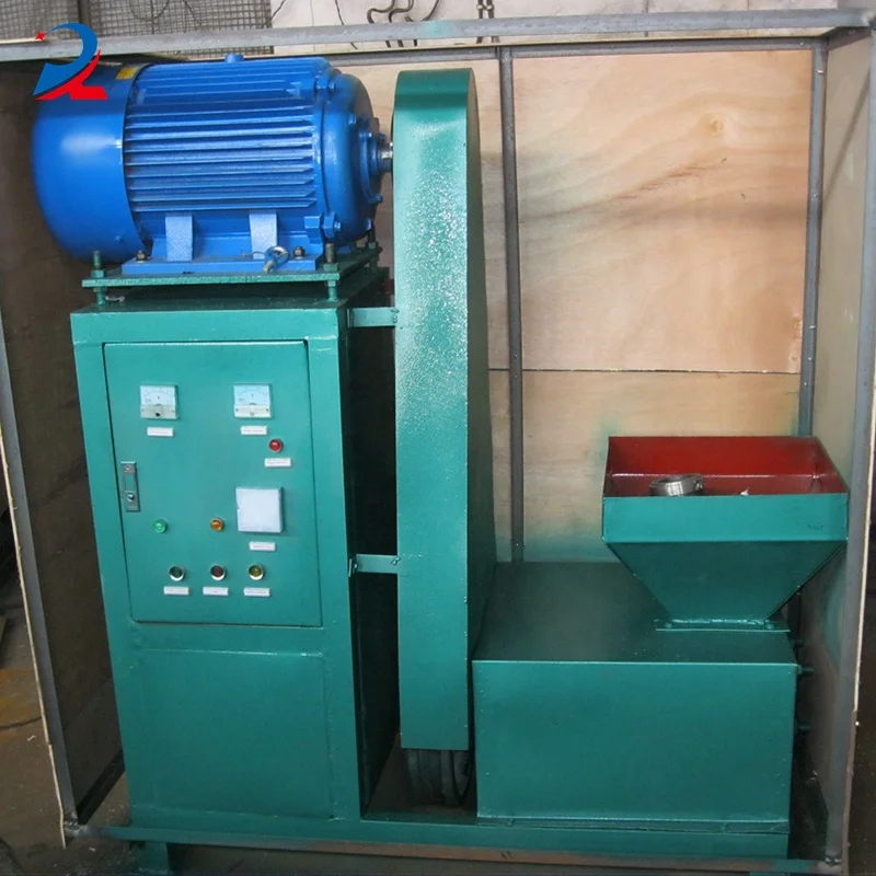 Sawdust Bbq Rod Making Machines coconut Charcoal Production Line