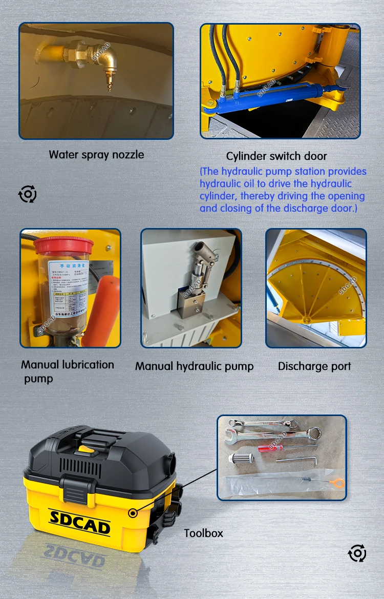 50L- 1250L Планетарная Бетономешалка с подъемником для сборного бетона UHPC огнеупорная керамическая смешивание