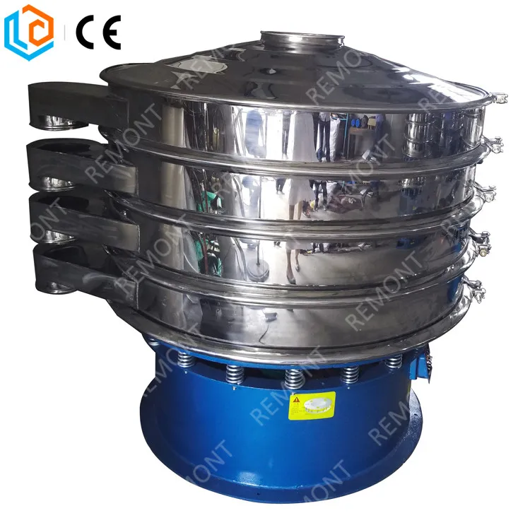 Hot sale triple deck circular vibrating sifter machine 1 year warranty sieving machine vibrating screen