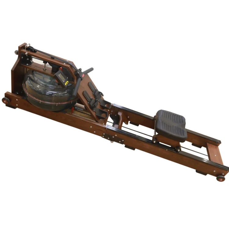 Fitness Equipment Wooden Water Rowers Rowing Machine For Home Use