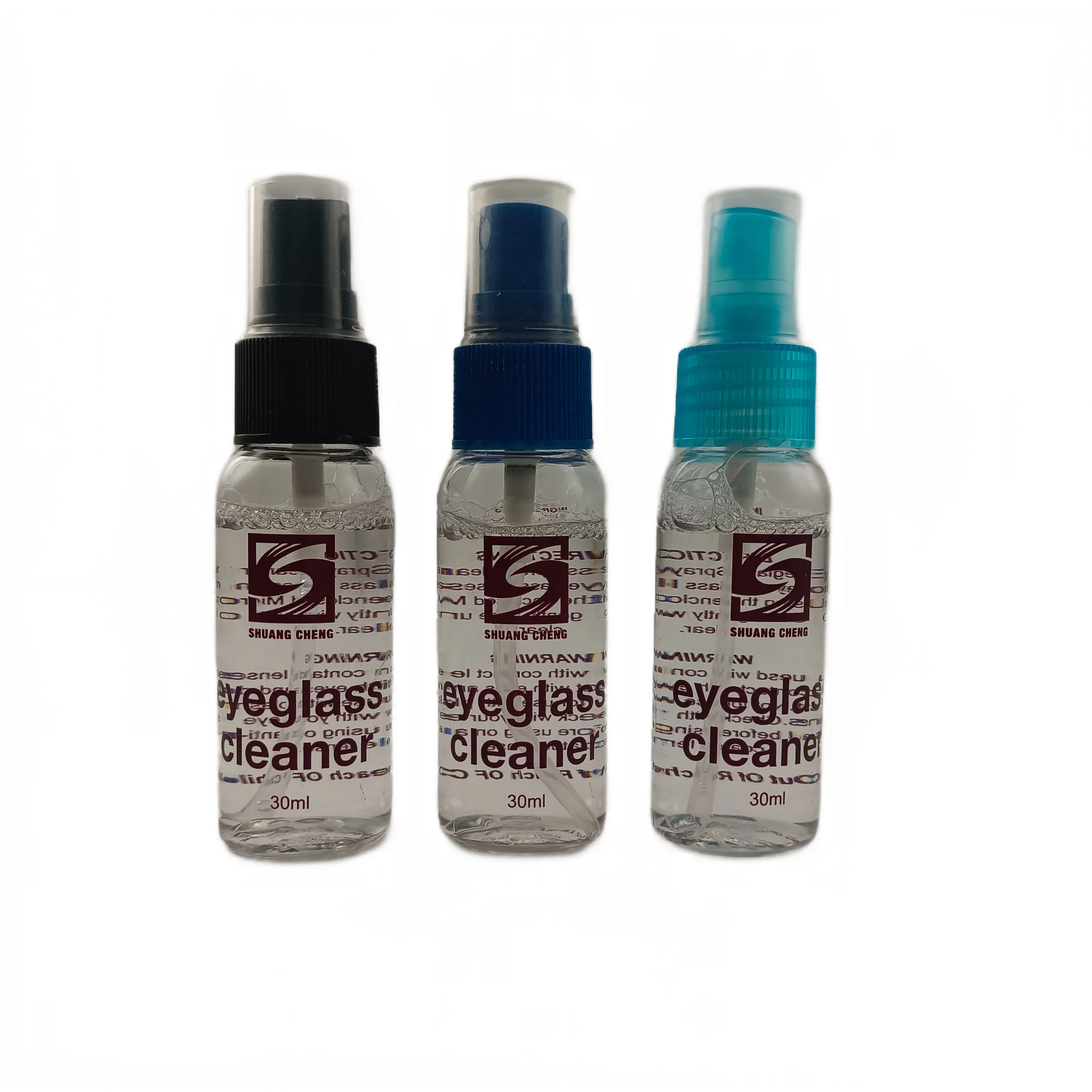 Custom Logo 30 ml Eyewear Cleaning Liquid Contact Optical Glasses Lens Cleaner Spray