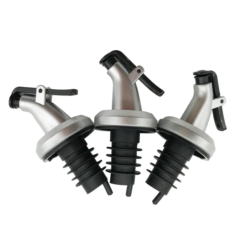 Low Price Kitchen Plastic Wine Bottle Dispenser Stopper For Olive Oil Bottle Spout Pourer