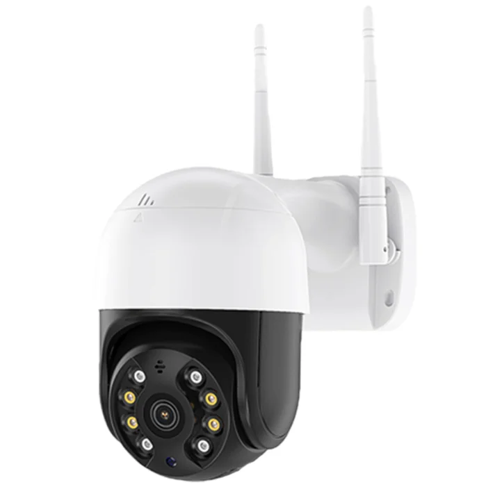 Auto Tracking PTZ IP Camera Outdoor H.265 Infrared WiFi Security Pan Tilt Digital Zoom 2MP Network CCTV Mini Dome Camera